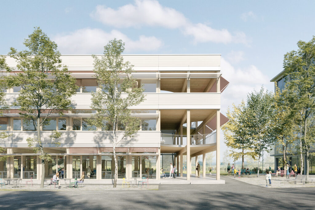 Schulareal Sunnegrund in Steinhausen